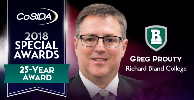 Special Awards Salute: Greg Prouty (Richard Bland College), 25-Year Award